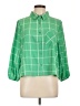 Adrienne Vittadini Green 3/4 Sleeve Blouse Size L - photo 1