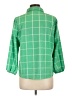 Adrienne Vittadini Green 3/4 Sleeve Blouse Size L - photo 2