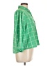 Adrienne Vittadini Green 3/4 Sleeve Blouse Size L - photo 4