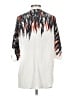 Lanvin 100% Silk Ivory 3/4 Sleeve Silk Top Size 4 - photo 2