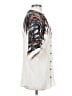 Lanvin 100% Silk Ivory 3/4 Sleeve Silk Top Size 4 - photo 4