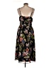Unbranded 100% Polyester Tropical Black Casual Dress Size L (estimated) - photo 2