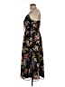 Unbranded 100% Polyester Tropical Black Casual Dress Size L (estimated) - photo 5