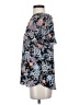 Sami & JO 100% Polyester Floral Blue Short Sleeve Blouse Size S - photo 5