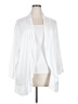 Unbranded White Cardigan Size 4X - photo 1