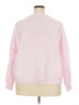 Shein Curve 100% Polyester Pink Pullover Sweater Size 2X - photo 2