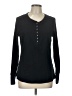 Natural Reflections Black Long Sleeve Top Size L - photo 1