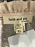 Faith and Joy Ivory Sleeveless Blouse Size XL - photo 7