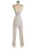 Urban Outfitters Stripes Gray Jumpsuit Size 2 - photo 2