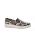 Vince. 100% Leather Animal Print Gray Ivory Sneakers Size 8 - photo 1