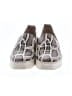Vince. 100% Leather Animal Print Gray Ivory Sneakers Size 8 - photo 2