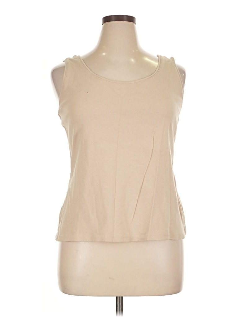 Pre-owned Relativity Sleeveless T-shirt In Brown