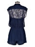 Naked Zebra Solid Blue Romper Size M - photo 2