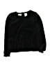 T.J. Maxx Black Long Sleeve Top Size 8 - photo 1