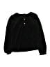 T.J. Maxx Black Long Sleeve Top Size 8 - photo 2