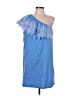 Mud Pie Blue Cocktail Dress Size L - photo 1