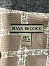 Maya Brooke Tweed Ivory Blazer Size 14W - photo 3