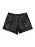 Unbranded 100% Polyester Metallic Black Shorts Size XL - photo 2