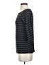 Yala Stripes Gray 3/4 Sleeve Top Size S - photo 5
