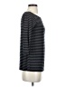 Yala Stripes Gray 3/4 Sleeve Top Size S - photo 4