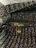 Cupio Metallic Black Turtleneck Sweater Size L - photo 7