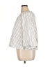 Michael Stars Stripes Ivory 3/4 Sleeve Blouse Size XL (3) - photo 5