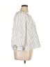 Michael Stars Stripes Ivory 3/4 Sleeve Blouse Size XL (3) - photo 4