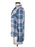 Woolrich 100% Rayon Plaid Blue Long Sleeve Button-Down Shirt Size S - photo 5