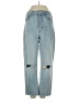 Wild Fable Hearts Blue Jeans Size 4 - photo 1