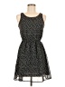 Divided by H&M 100% Polyester Polka Dots Black Casual Dress Size 6 - photo 1