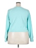 Unbranded Color Block Teal Turtleneck Sweater Size 2X - photo 2