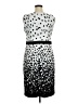 Studio One Graphic White Cocktail Dress Size 16 - photo 2