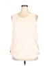 Active by Old Navy Ivory Sleeveless T-Shirt Size XXL - photo 1