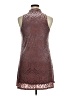 Mudd Metallic Burgundy Cocktail Dress Size XL - photo 2