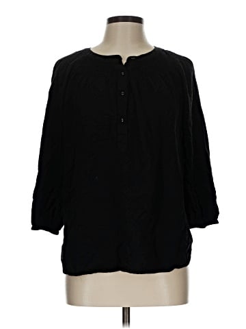 Croft & Barrow 3/4 Sleeve Blouse (view 1)
