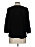 Croft & Barrow Black 3/4 Sleeve Blouse Size L - photo 2