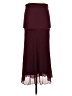 Shein Burgundy Formal Skirt Size XS - photo 1