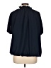 52Seven 100% Polyester Blue 3/4 Sleeve Blouse Size L - photo 2
