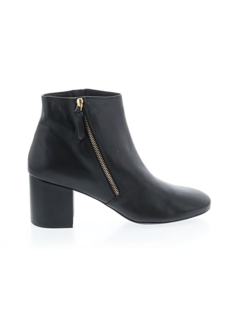 Pre-owned Cole Haan Ankle Boots In Black