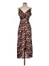 Bar III 100% Polyester Paisley Brown Casual Dress Size S - photo 1