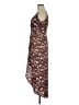 Bar III 100% Polyester Paisley Brown Casual Dress Size S - photo 5