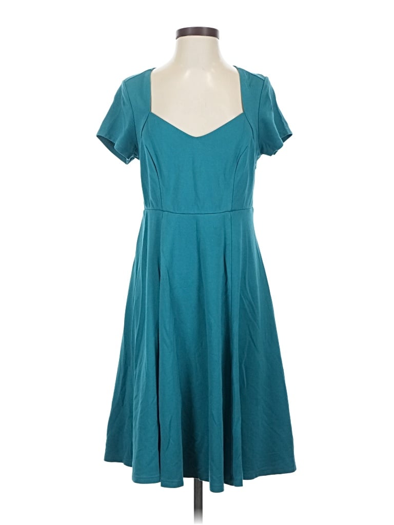 Pre-owned Torrid Casual Dress In Teal