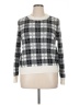 Style&Co Checkered-gingham White Pullover Sweater Size XL - photo 1