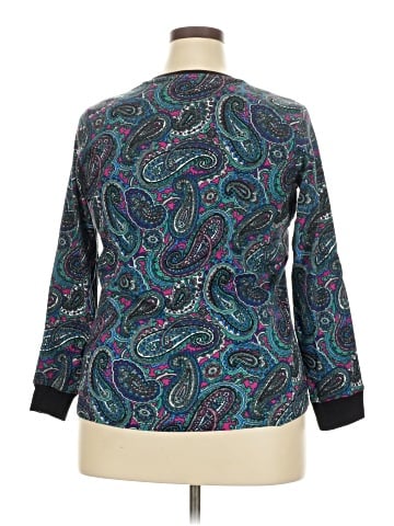 Jones New York Sport Long Sleeve Blouse (view 2)