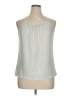 Assorted Brands Silver Sleeveless Blouse Size 14 - photo 1