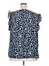 Shein Curve Blue Sleeveless Blouse Size 4X - photo 2