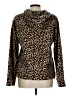 Assorted Brands 100% Polyester Animal Print Brown Cardigan Size L - photo 2