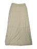 New Directions Solid Tan Gray Casual Skirt Size M - photo 2