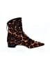 Fabrizio Viti Animal Print Brown Orange Boots Size EU 38 - photo 1