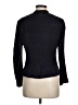 Nanette Lepore Black Purple Blazer Size 8 - photo 2